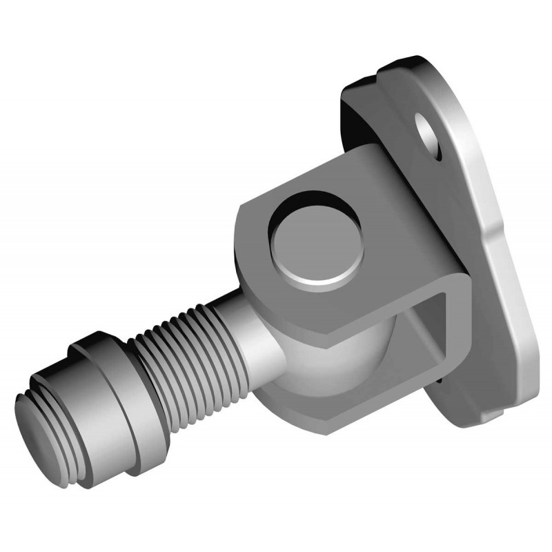 Gond à souder   chape 2 trous