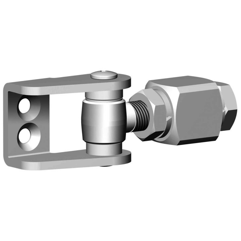 Gonds réglables 180° à souder