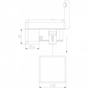 Gâches type SE EMIS - SE RUPT - profil 50mm et plus