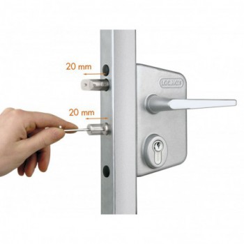 Serrures type LAKQ U2 - profil 40 50 60mm