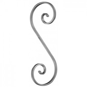 Volutes 120x290h - Finition à chaud