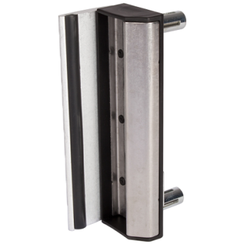 Gâche standard Locinox - aluminium brut -Fixation Quickfix - pour tube 40mm+