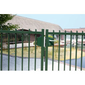 Gâche pour serrure Locinox - Gris anthracite RAL 7016 - pour tube à partir de 40mm