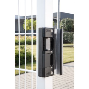 Gâche électrique à émission Locinox - réversible 12VCC+12VCA - pour tube de 50mm+