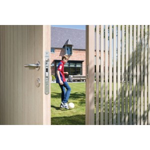 Serrure à encastrer (coffre 77mm) 85mm mini bois