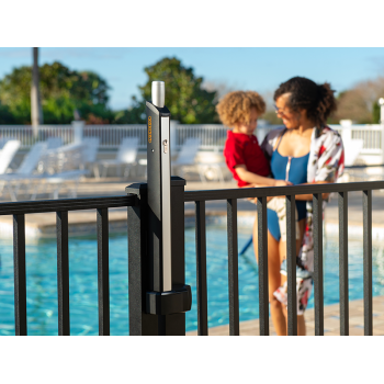 GUARDIMA - Serrure magnétique de sécurité enfant, pour piscines et parcs, Montage déporté