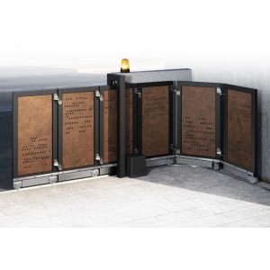 KIT pour portail à courbe | Vantail principal | Rayon 1m | Partie 1 sur 2 (RADIUS)