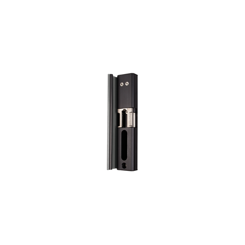 Gâche électrique Locinox Modulec en applique - à émission - couleur noire