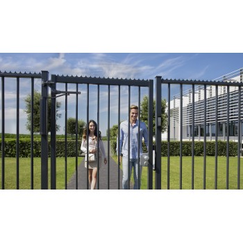 Modulec-SH-E-7016 Gâche électrique sécurisé en applique (à emission) - gris antracite 7016