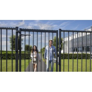 Modulec-SH-E-7016 Gâche électrique sécurisé en applique (à emission) - gris antracite 7016