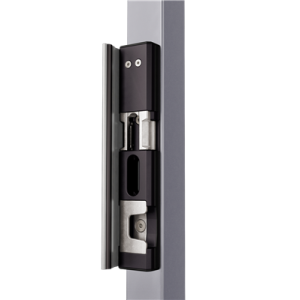 Modulec-SH-E-7016 Gâche électrique sécurisé en applique (à emission) - gris antracite 7016