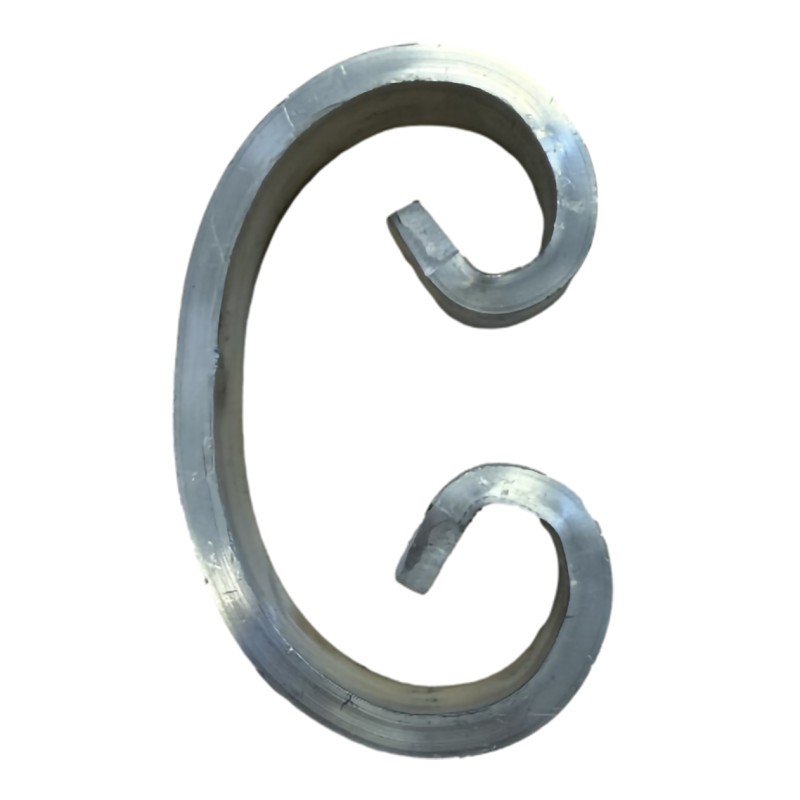 Volute en aluminium 20x6 H100 - L60 (jusqu'à rupture de stock)