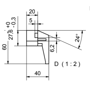Crémaillère PVC noire armée avec carré en acier pour portail coulissant - L'ORIGINALE - longueur 1m - 6 fixations basses