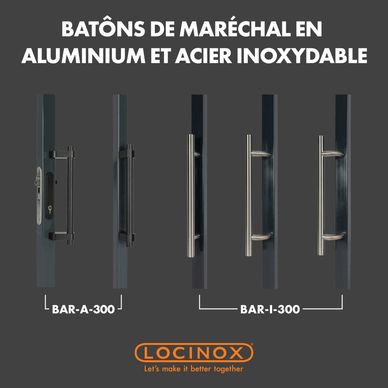 LOCINOX : Des Poignées Haut de Gamme pour une Sécurité Inégalée !